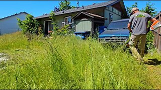 Man Dealing With Health Issues Gets A FREE Lawn Makeover