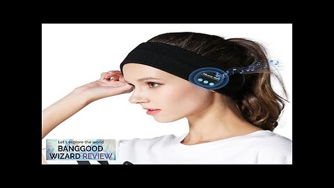 Ultra-Soft Breathable Sports Headband bluetooth V5.0 Wireless Connection HD Stereo Sound Review