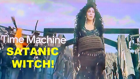 Call: Satanic Witch CHER Burned At The Stake In New Superbowl Commercial!