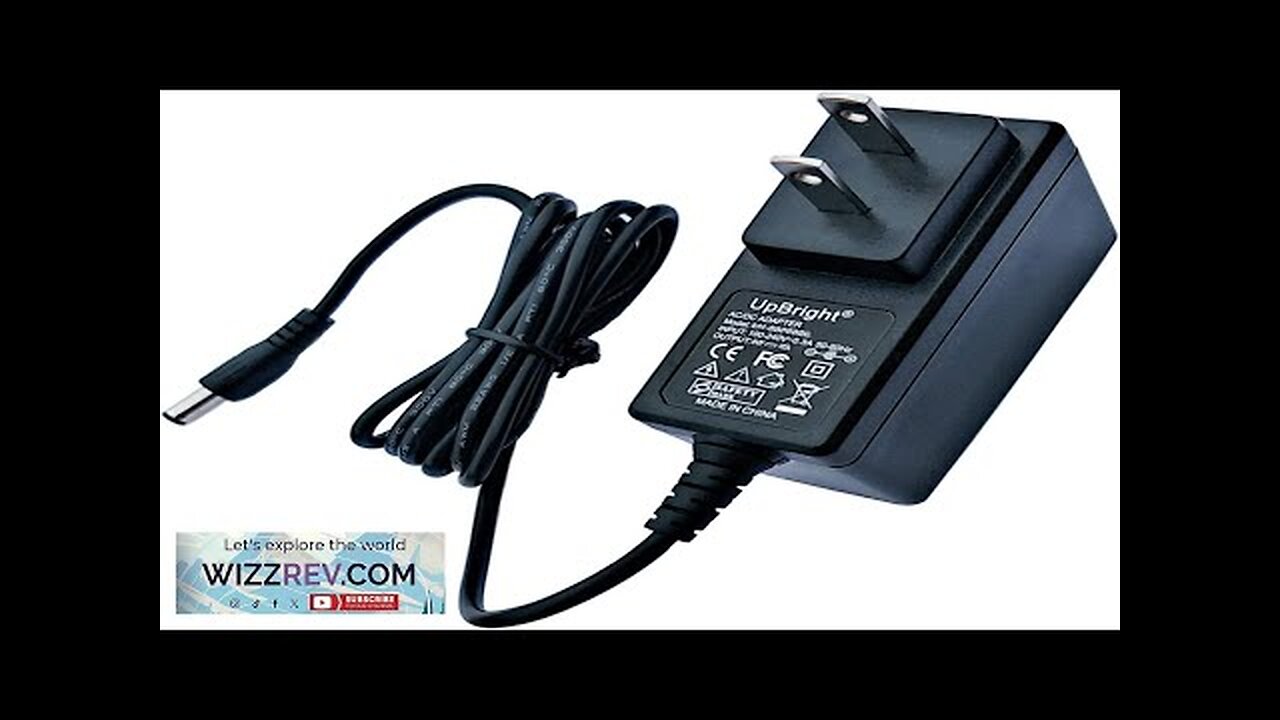 UpBright 9V AC/DC Adapter Compatible with Bowflex Max Trainer M3 M5 100719 Review