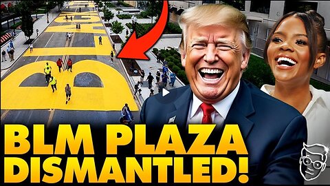 Trump Orders DEMOLITION Of BLM Plaza In DC As Lib Protesters SCREECH & SNAP At Construction Workers.