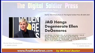 JAG Hangs Degenerate Ellen DeGeneres on February 10, 2025, at GITMO.