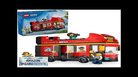 LEGO City Red Double-Decker Sightseeing Bus Toy Vehicle Set Birthday Gift Review