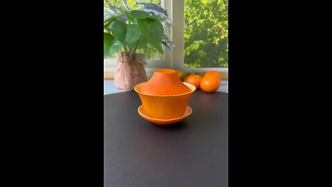 Amazing DIY Orange 🍊 Hack that enlightens your Room