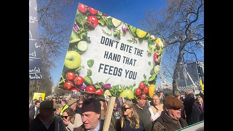 Scrap The Family Farm Tax, Westminster UK Farmers Protest, Tuesday 04 March 2025