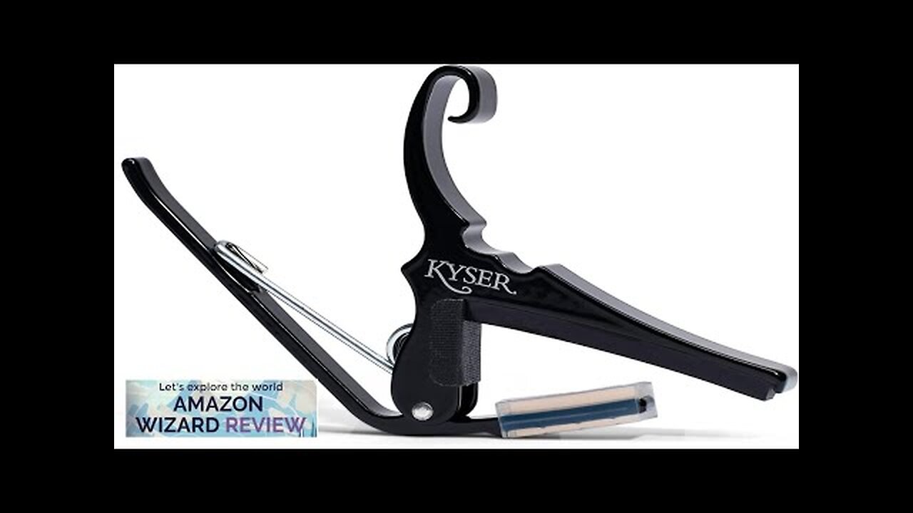 Kyser Quick-Change Guitar Capo for 6-string acoustic guitars Black KG6BA Review