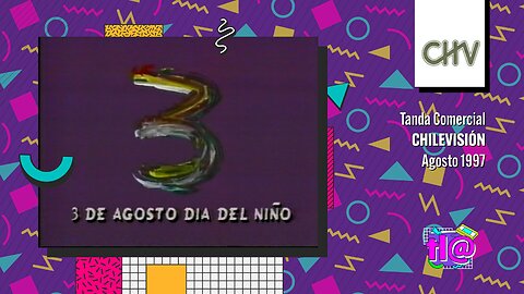 Tanda Comercial Chilevisión (Agosto 1997)