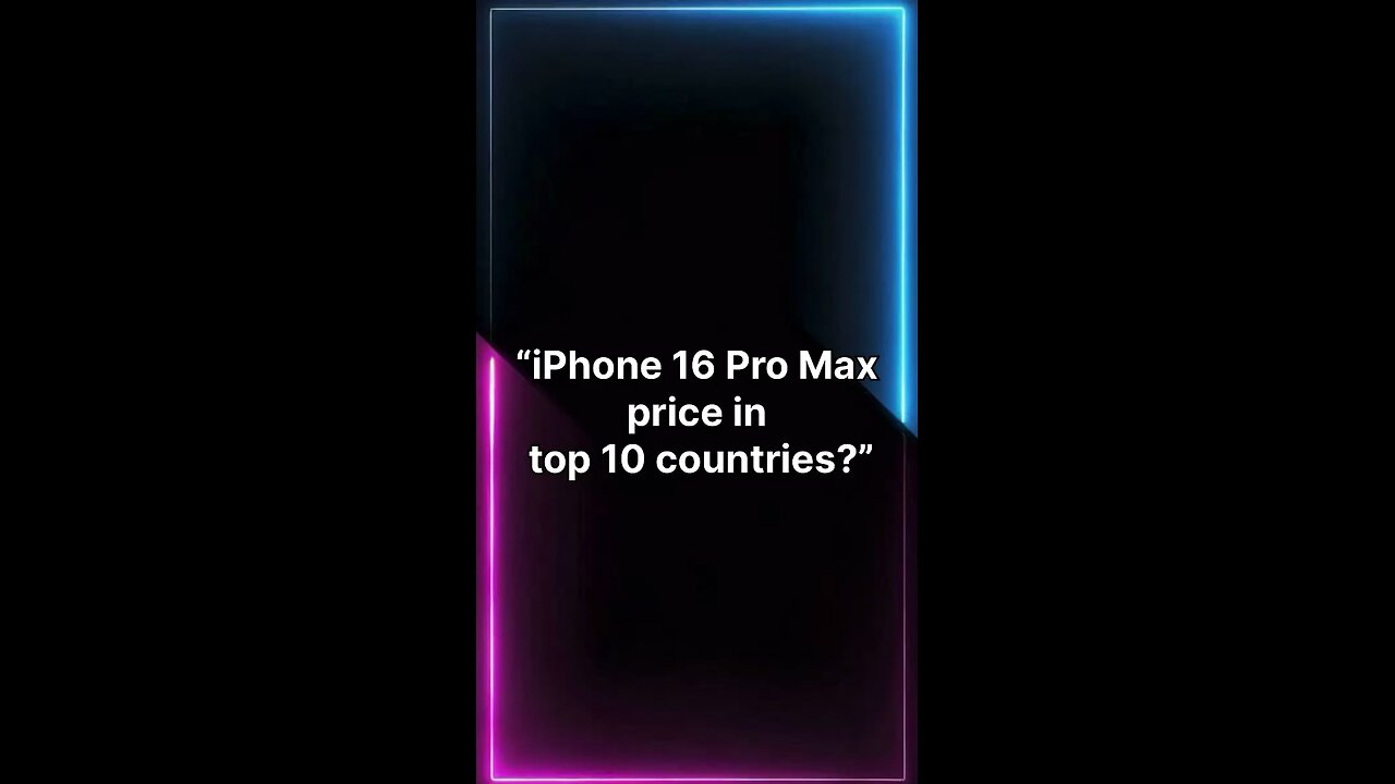 “Top 10 iPhone 16 Pro Max Prices Around The World – You Won’t Believe the Price in countries