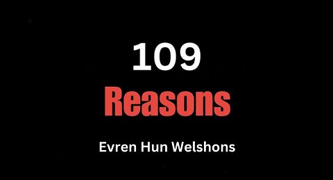 New Book: 109 Reasons (Juish Expulsions) by Evren Hun Welshons, Author Interview by Lucas Gage