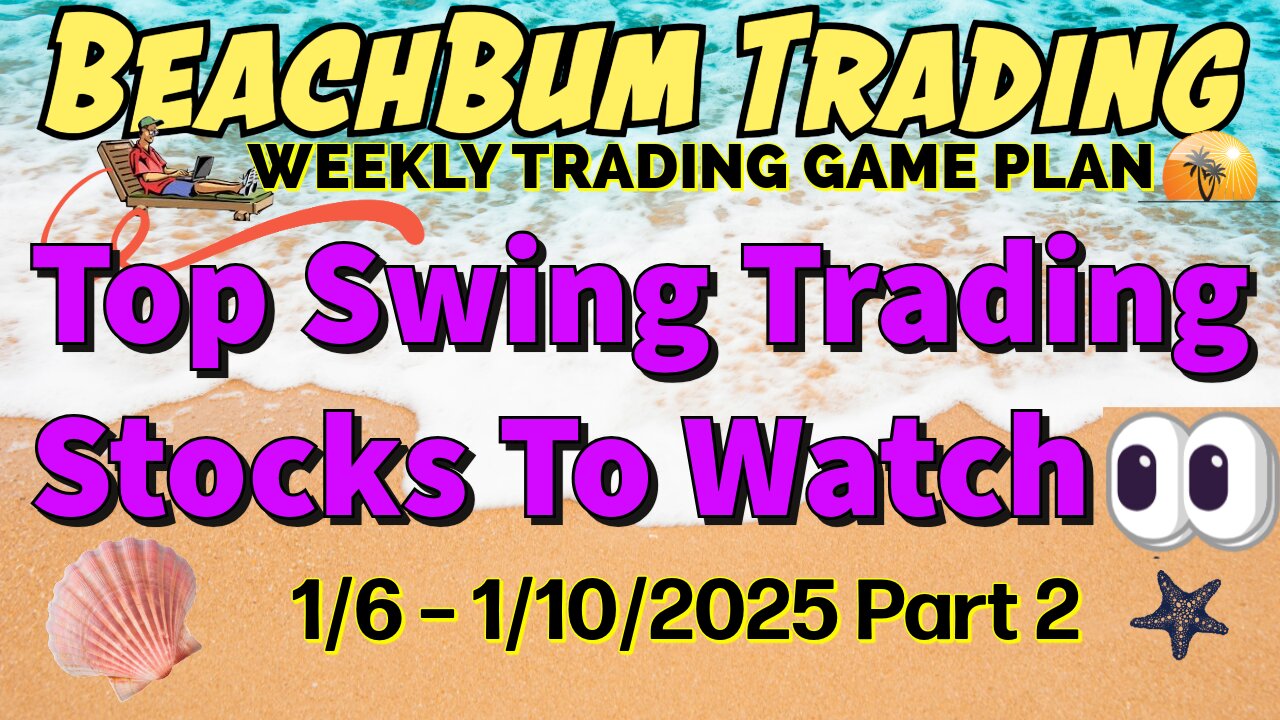 Top Swing Trading Stocks to Watch 👀 | 1/6 – 1/10/25 | AMDY BDRY LODE MED SLP SSTK TAIT TMF & More