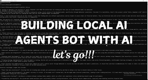 Live Coding: Building a Local Multi-Agent AI Bot Using DeepSeek | Part II