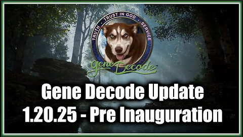 New Gene Decode on Charlie Ward 1.20.25 - Pre Inauguration Intel Update