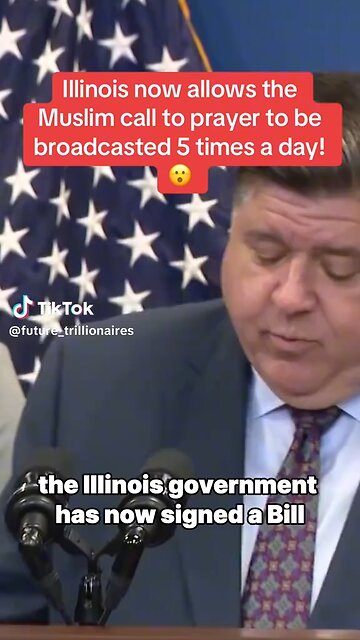 Illinois Allowing Muslim Call To Prayer