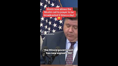 Illinois Allowing Muslim Call To Prayer