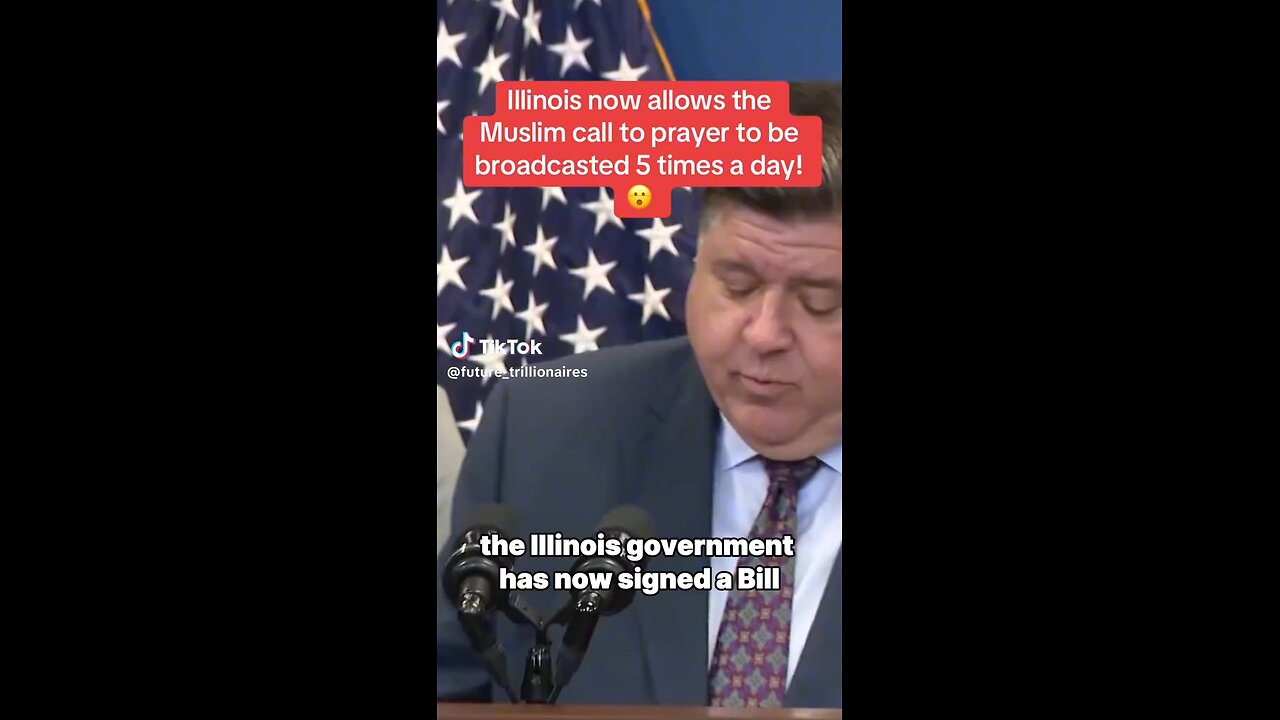 Illinois Allowing Muslim Call To Prayer