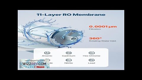 Reverse Osmosis System 800 GPD Replacement for SS-005 Under Sink Water Filter Review