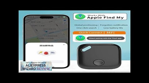 Genuine For Apple Find My Mini Smart Tracker GPS Reverse Track Lost Review