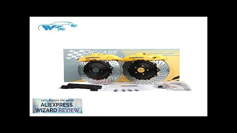 KOKO RACING car accessories GT6 brake kit 6 big pot yellow caliper Review