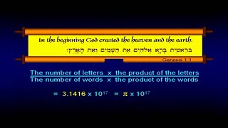 MATHEMATICAL PROOF THE BIBLE IS TRUE