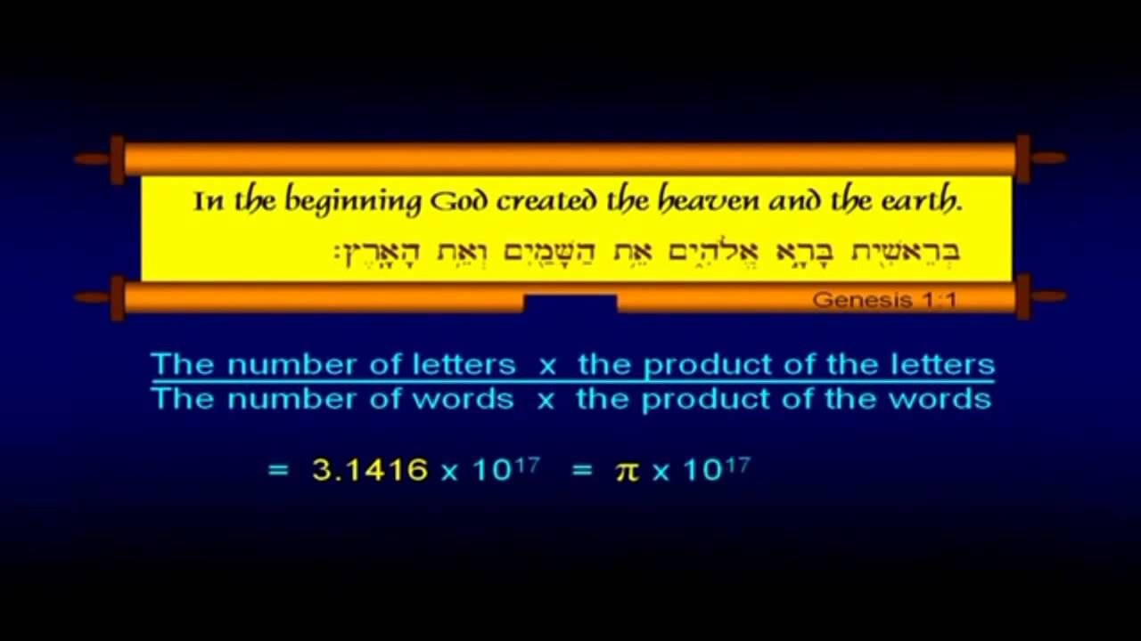 MATHEMATICAL PROOF THE BIBLE IS TRUE