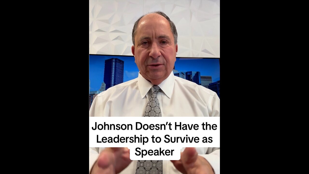 Johnson Doesn’t Have the Leadership to Survive as Speaker