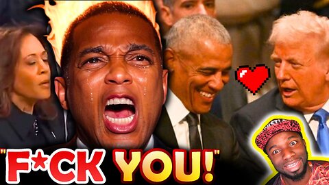 🚨"F*CK YOU" "Don Lemon TRIGGERED Into UNHINGED RANT As Trump & Obama Get CHUMMY At Carter Funeral!
