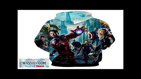 The Avengers Iron Man Black Widow Nick Fury Swag 3D Hoodie Review