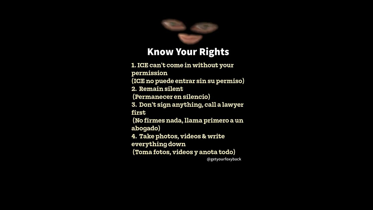 Know your rights