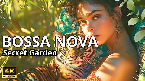 🎺 Romantic Relaxing Bossa Nova -Secret Garden [+3 hours] Playlist to Work, Study, Cooking.