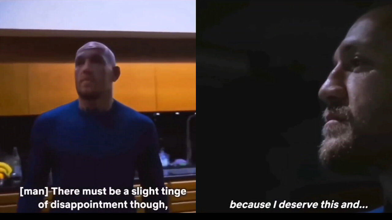 The day Conor McGregor lost his will to fight