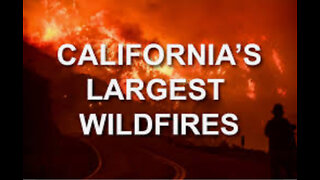 California wildfires and blinding headlights