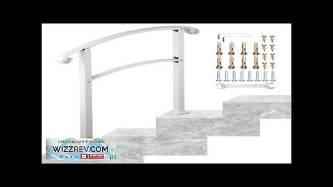 VEVOR 3-Step Handrails for Outdoor Steps Fits 1 or 3 Steps Matte Review