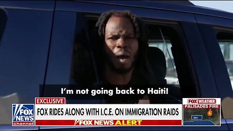 Illegal Haitian Gang Member After Ice Arrest: Fu*k Trump, Biden Forever