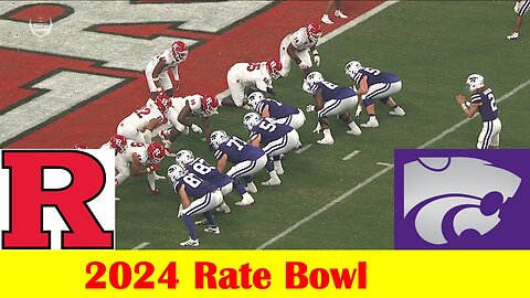 Rutgers vs Kansas State Football Game Highlights, 2024 Rate Bowl