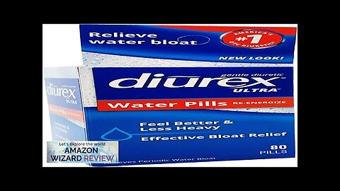 Diurex Ultra Re-Energizing Water Pills Relieve Water Bloat Feel Better Review