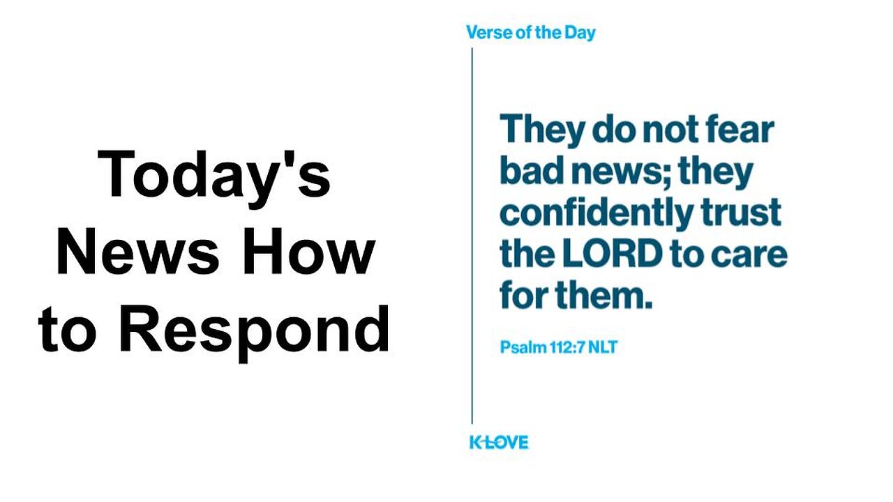 Todays News How to Respond
