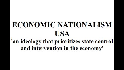 ECONOMIC NATIONALISM WHEN IS IT A PROBLEM