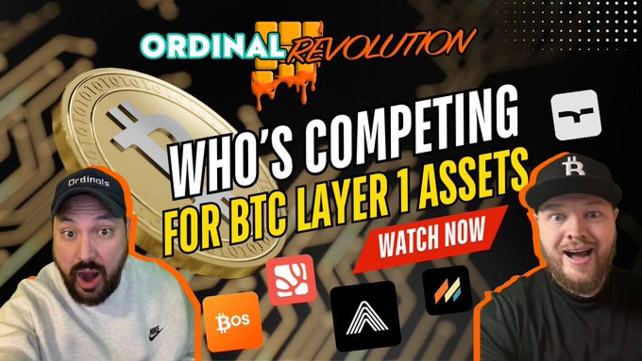 WHO'S COMPETING FOR BTC LAYER 1 ASSETS?! (Runes Will Be Saved!)