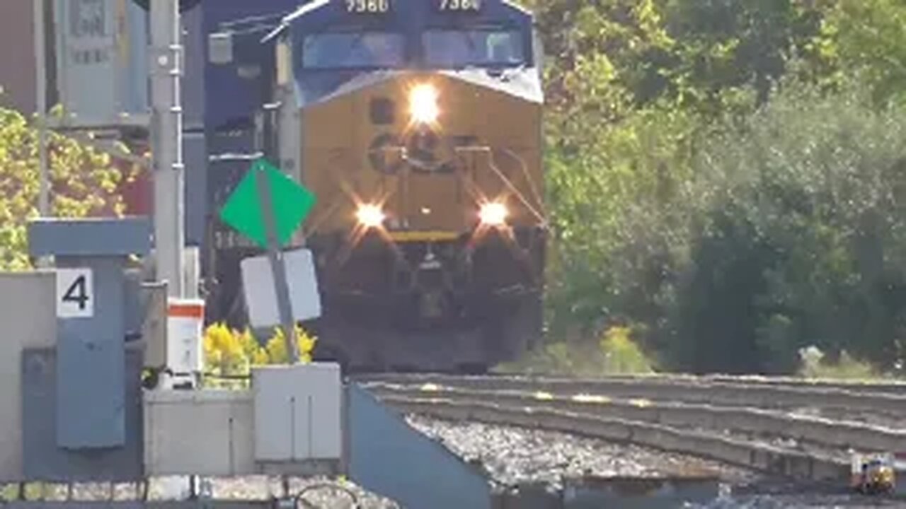 CSX I135 Intermodal Train From Greenwich, Ohio September 14, 2024 Part 2