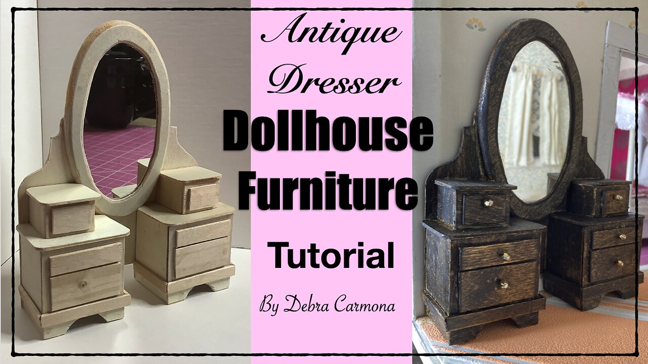 Antique Dresser for Dollhouse