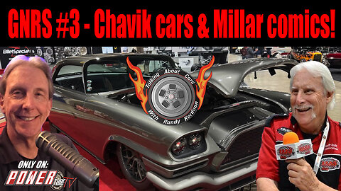 TALKING ABOUT CARS Podcast - GNRS #3 - Chavik cars & Millar comics!