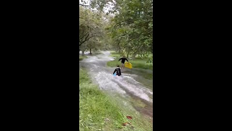 Playing in the Rain, Because Sometimes You Just Have to Let Go & Feel the Joy of Life Soak in