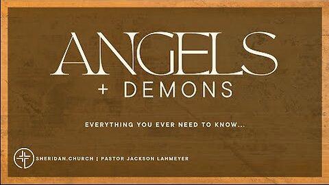 ANGELS + DEMONS Everything You Ever Need To Know | Pastor Jackson Lahmeyer