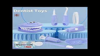 9PCS Plastic Simulation Dentist Play Set Medical Kit Pretend Toy for Kids Review