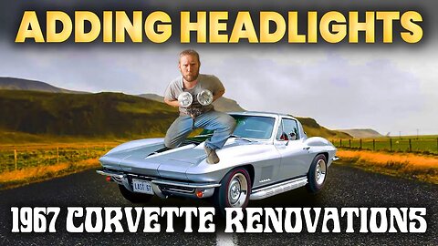 BEST LED headlight upgrade for the 1967 Corvette