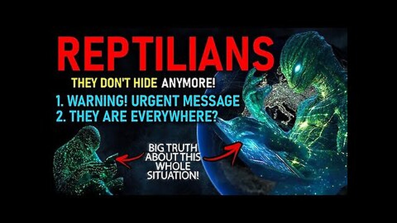 WARNING! URGENT UPDATE! REPTILIANS ALL OVER THE WORLD. THEY DON'T HIDE ANYMORE!