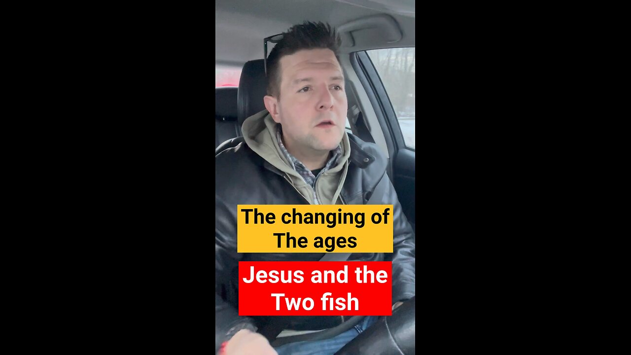 Jesus and the two fish , the changing of the ages