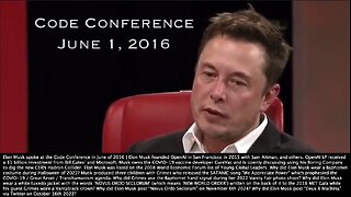 Elon Musk | "Something That I Think Is Going to Be Quite Important Is a Neural Lace (A Brain-Computer Interface). If You Have Ultra Intelligent AI, We Would Be So Far Below Them, We Would Be Like a Pet, Like a House Cat." - 6/1/2016