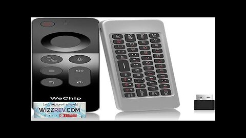 WeChip W3 Air Mouse 4-in-1 W3 Voice Remote 2.4g Wireless Remote Control Review