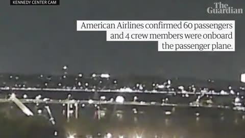 American Airlines Jet Crashes into Military Helicopter near Reagan National Airport